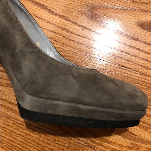 Pumps gray suede - Picture 2 of 6
